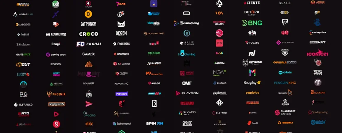 Студии-разработчики казино 7К: Pragmatic Play, Evolution, Novomatic, Endorphina, BGaming и другие